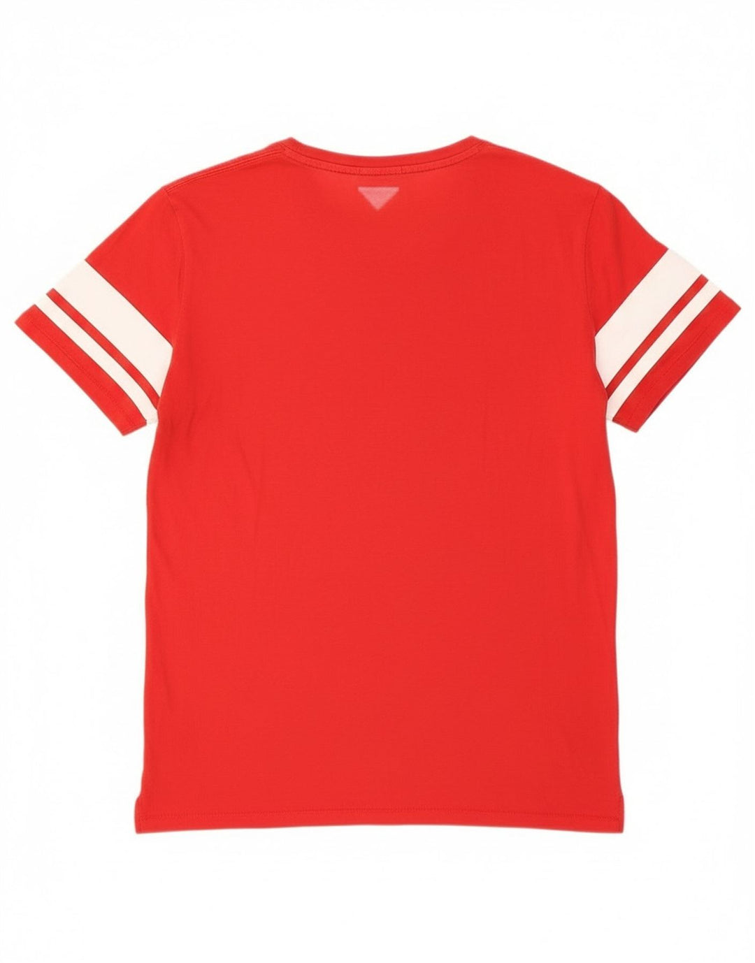 Tommy Hilfiger Camiseta masculina gráfica Top médio algodão vermelho