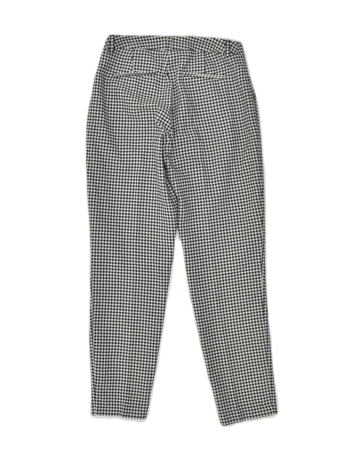 VINTAGE Womens Slim Suit Trousers W24 L26  Grey Houndstooth | Vintage Vintage | Thrift | Second-Hand Vintage | Used Clothing | Messina Hembry 