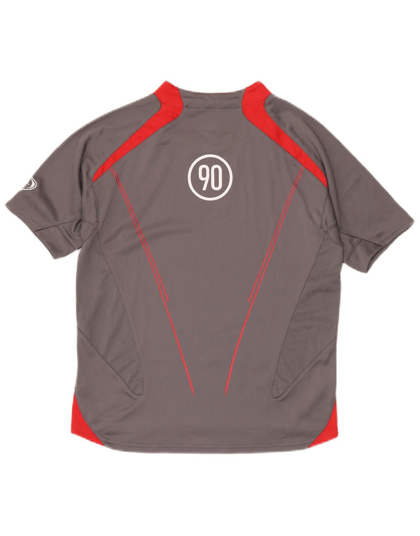 Camiseta NIKE Boys Dri Fit Graphic Top 12-13 anos grande cinza colorblock