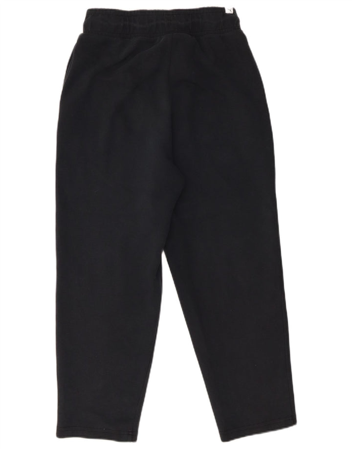 Puma Calça Capri Feminina UK 8 Pequena Poliéster Preto
