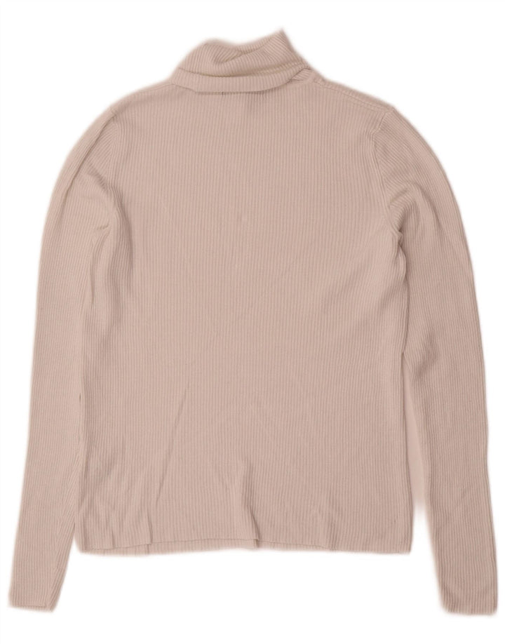 Blusa feminina Marks & Spencer UK 12 médio off white viscose