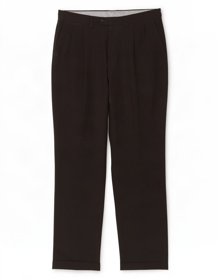Calça masculina Marks & Spencer com pegged suit W36 L33 poliéster preto