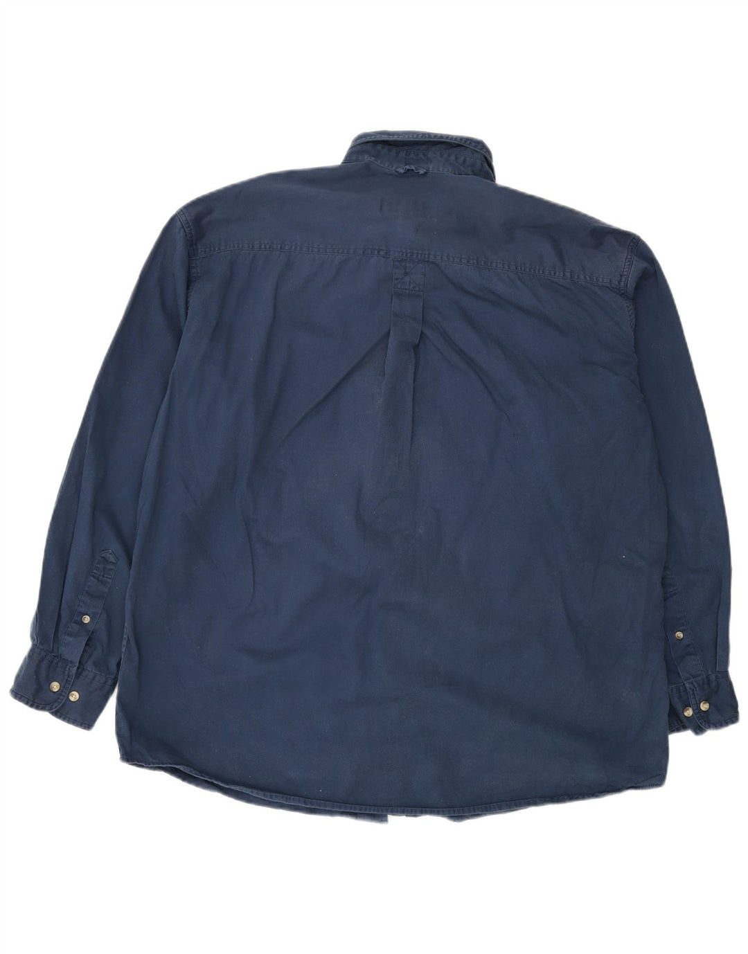 Camisa masculina Timberland Rugged Fit XL azul marinho algodão