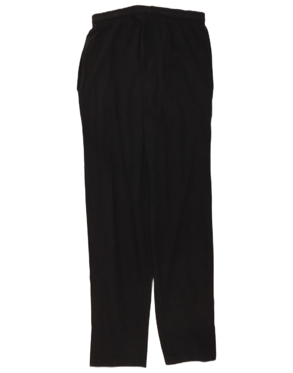 Calça de treino masculina Champion pequena de algodão preto