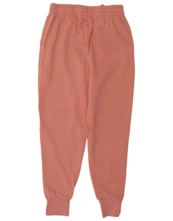 Adidas meninas calças de treino joggers 13-14 anos XL algodão rosa