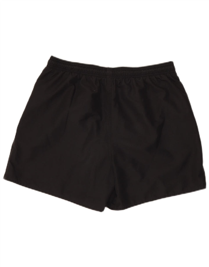 Shorts esportivos masculinos Adidas grandes pretos