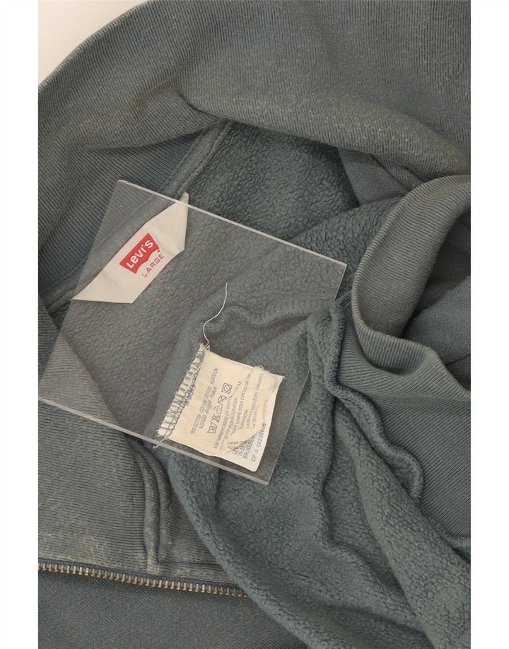 Jaqueta masculina de agasalho Levi's grande algodão azul