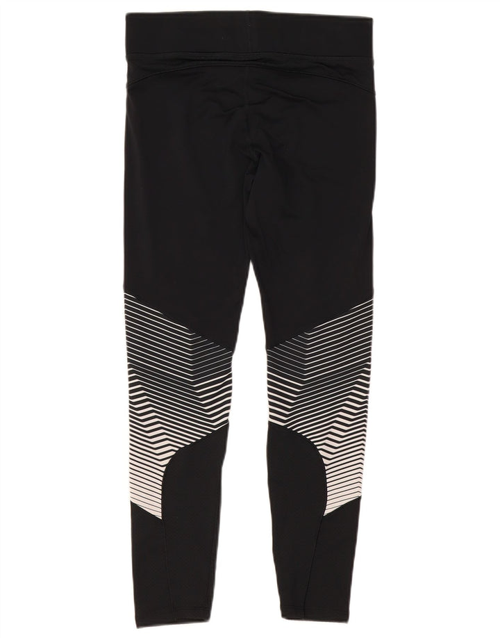 Under Armour Womens Leggings UK 12 Médio Preto Geométrico