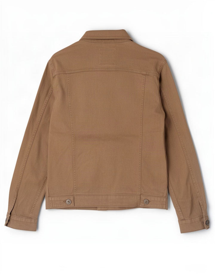 Jaqueta utilitária masculina Jack & Jones UK 34 XS algodão cinza