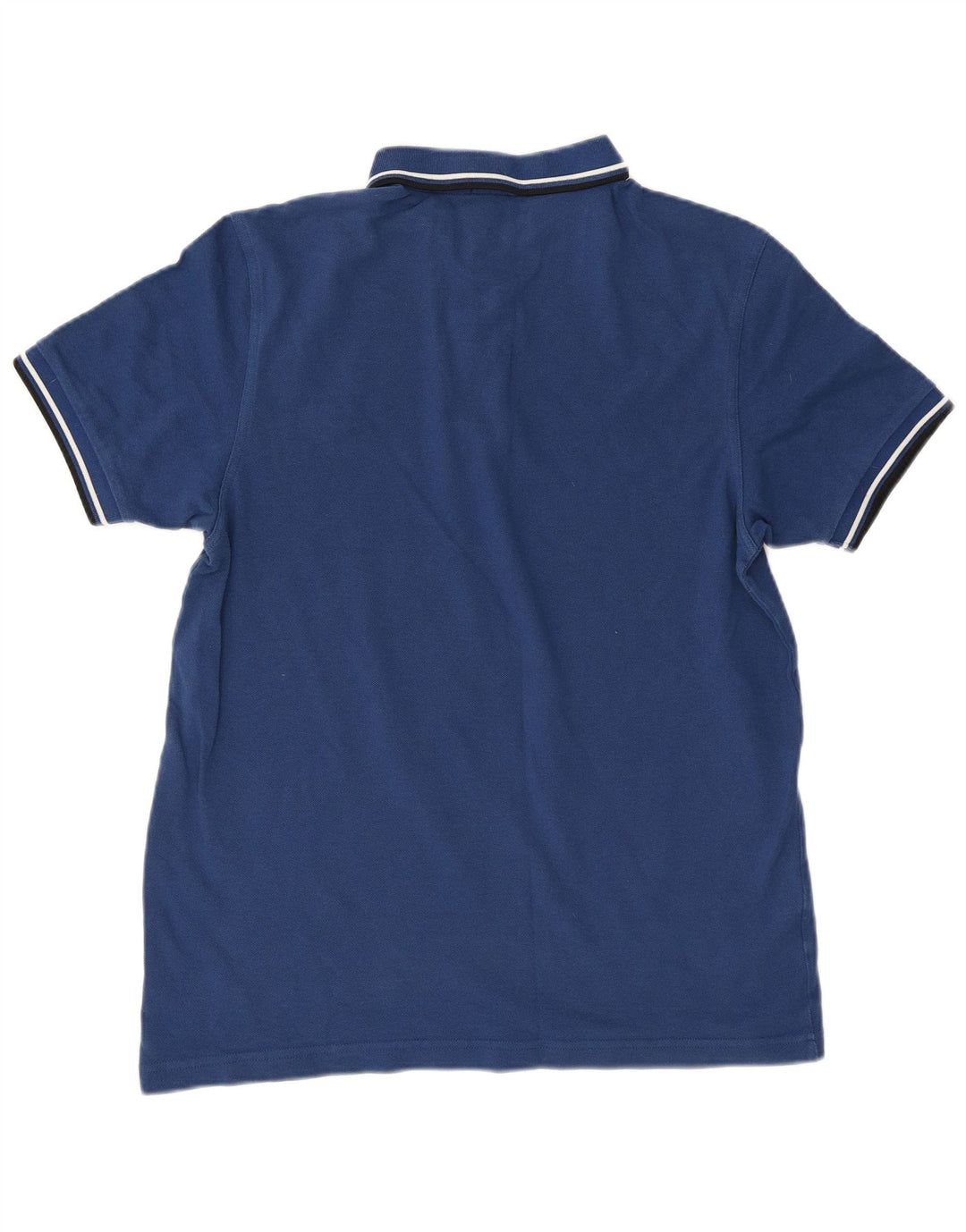 Camisa polo masculina Fred Perry grande algodão azul marinho