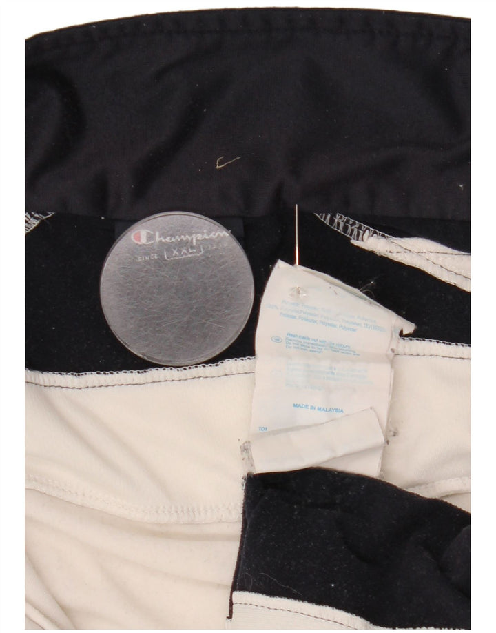 Champion Mens Treino Top Jaqueta 2XL Poliéster Colourblock Branco