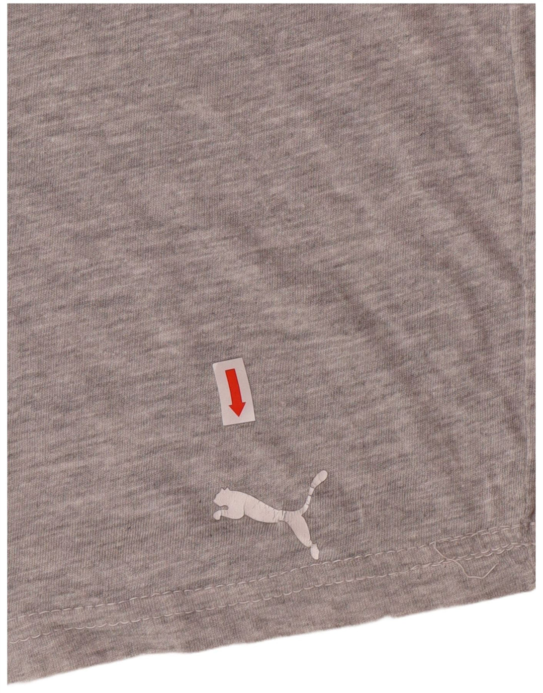 Camiseta feminina PUMA UK 14 grande algodão cinza