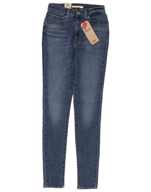Calça jeans feminina Levi's 721 High Rise Skinny W27 L32 azul algodão