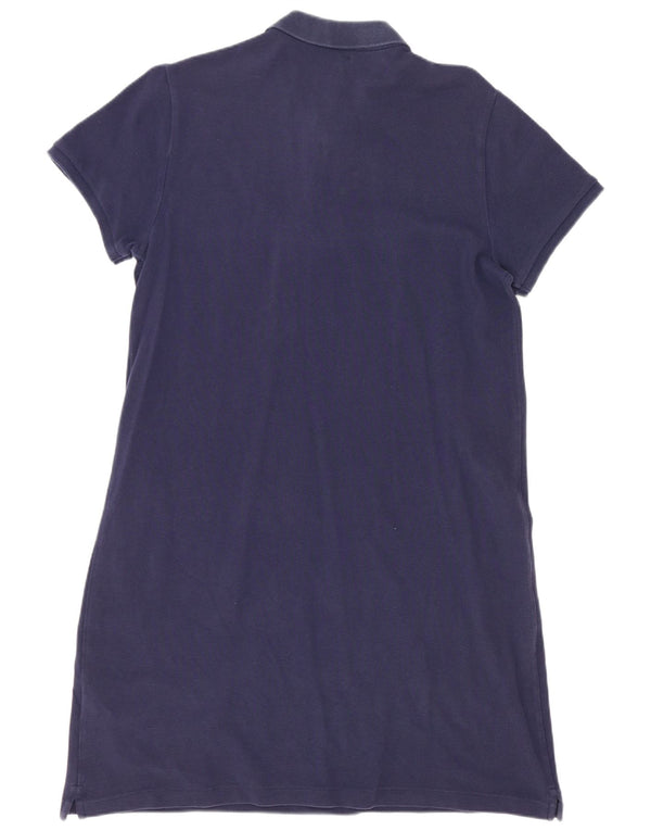 Vestido Polo Ralph Lauren Feminino UK 16 Grande Algodão Azul Marinho