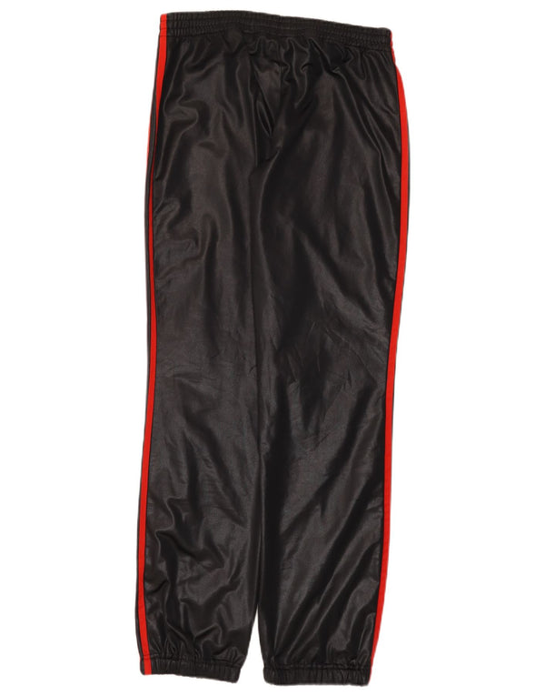 Adidas Womens Tracksuit Calças Joggers UK 10 Pequeno Poliéster Preto