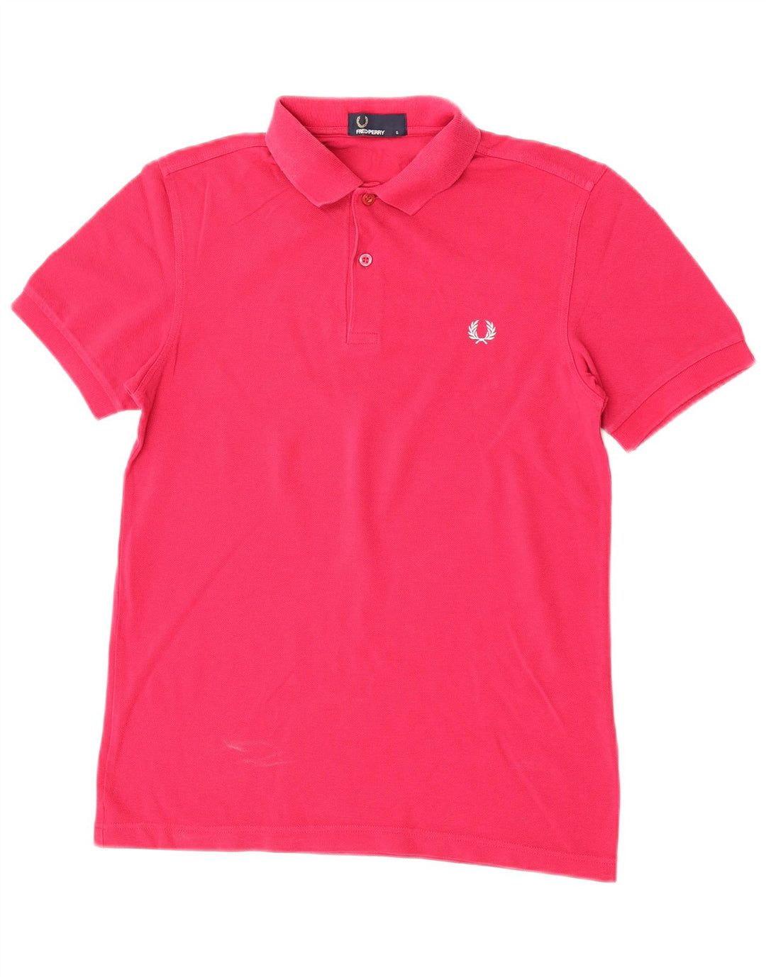Camisa polo feminina Fred Perry Reino Unido 10 pequena rosa