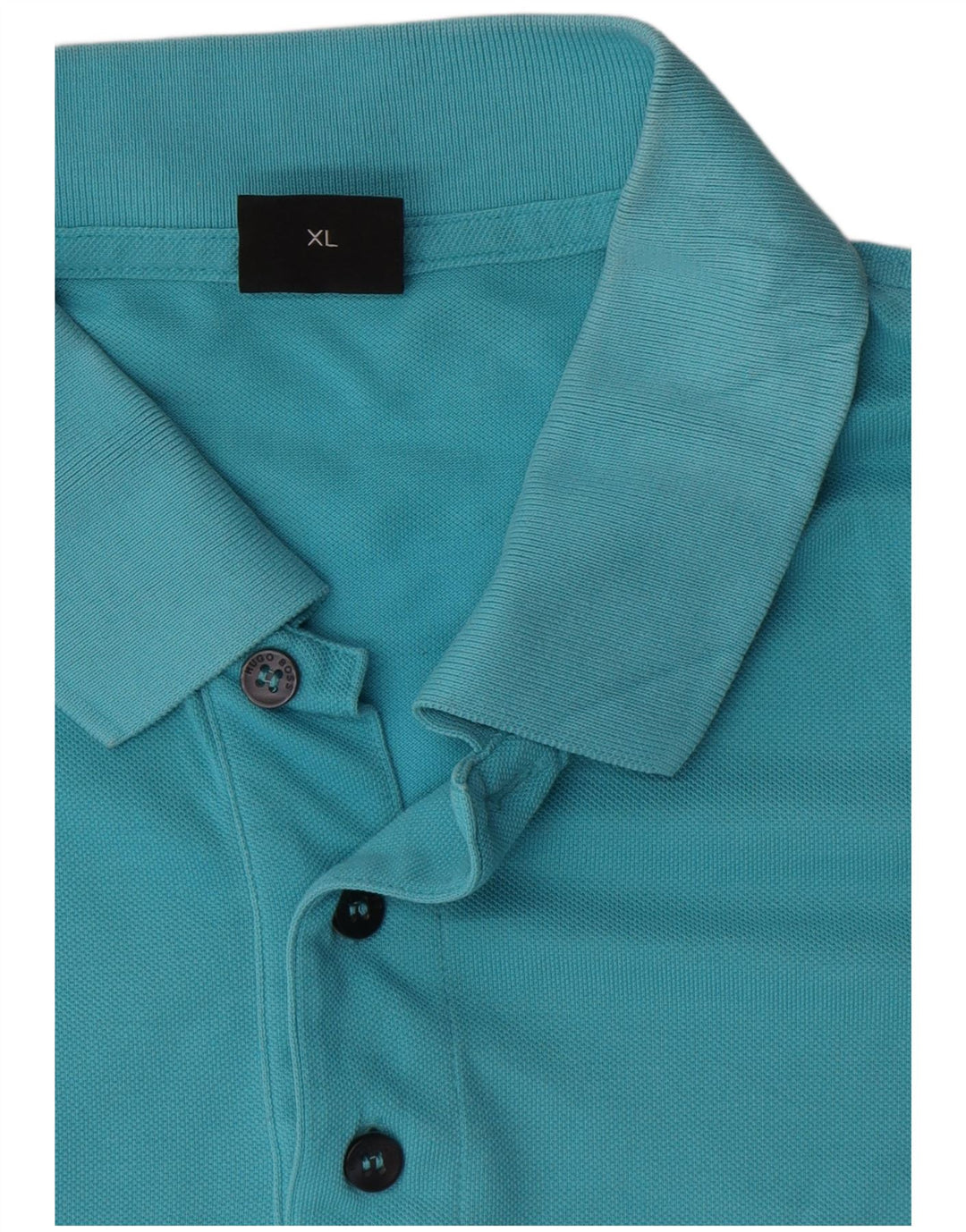 Camisa polo masculina Hugo Boss XL algodão azul