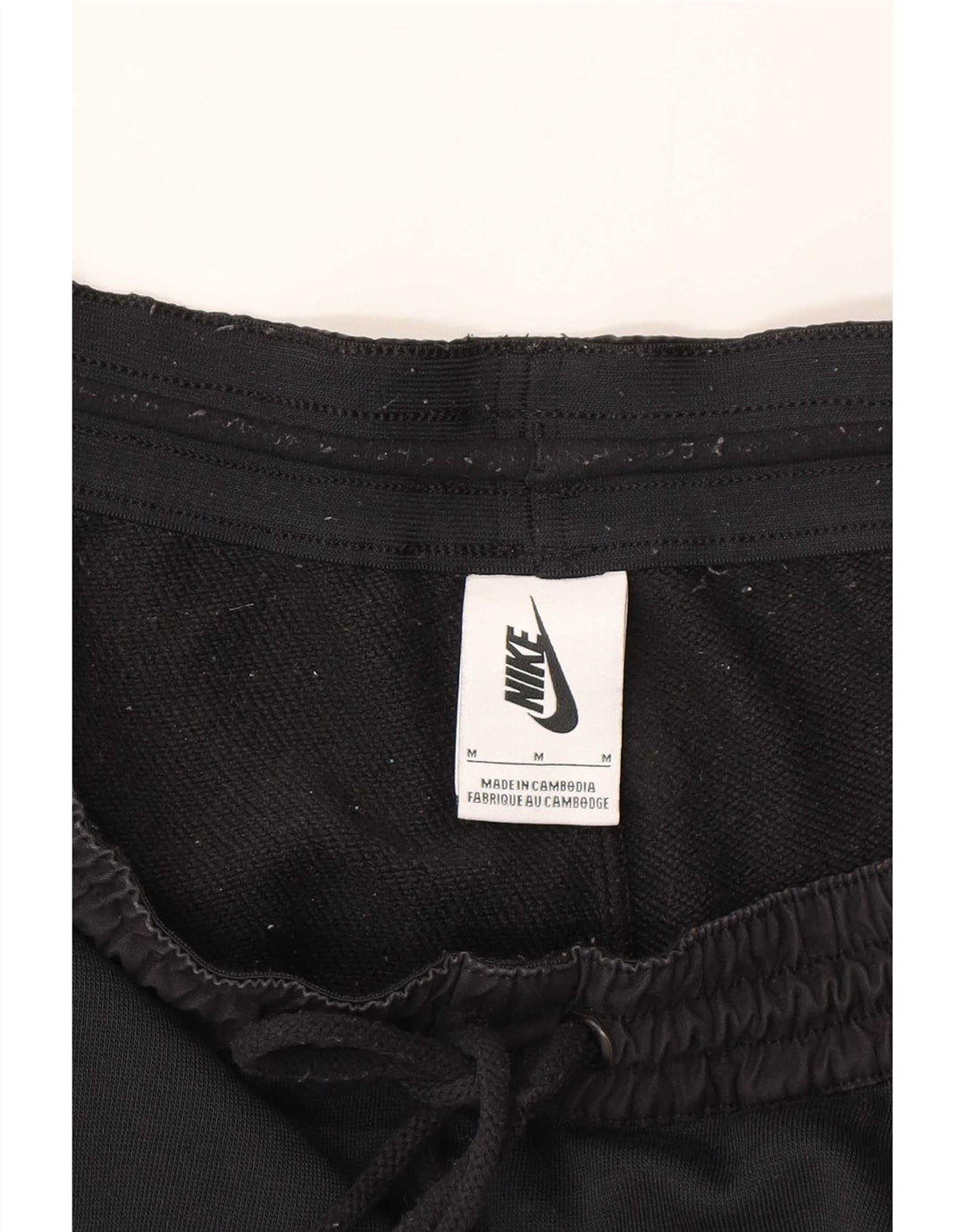 Nike Mens Graphic Calças de treino Joggers Médio Preto Poliéster