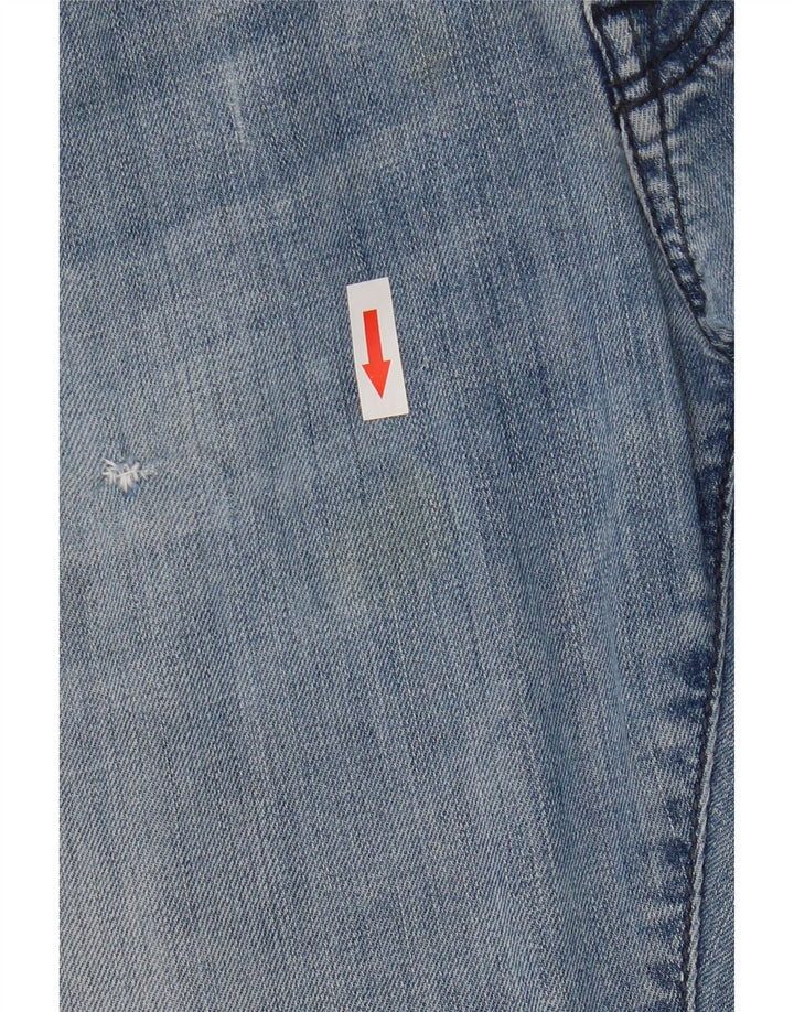 Calça jeans reta masculina Gas W36 L29 algodão azul