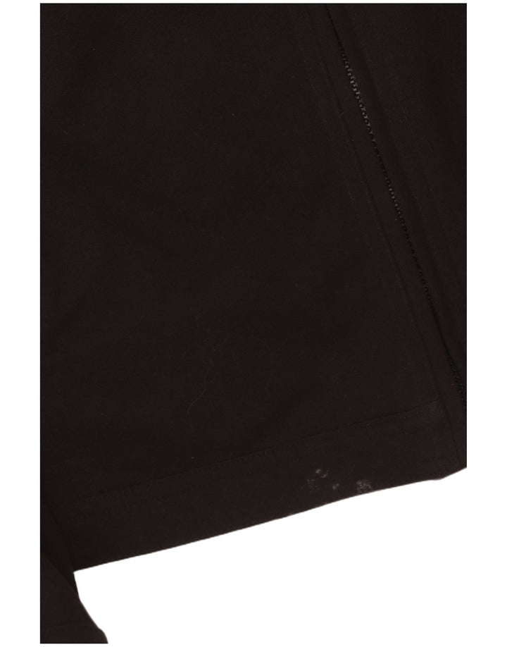 Jaqueta de chuva masculina JACK WOLFSKIN UK 36/38 poliamida preta média