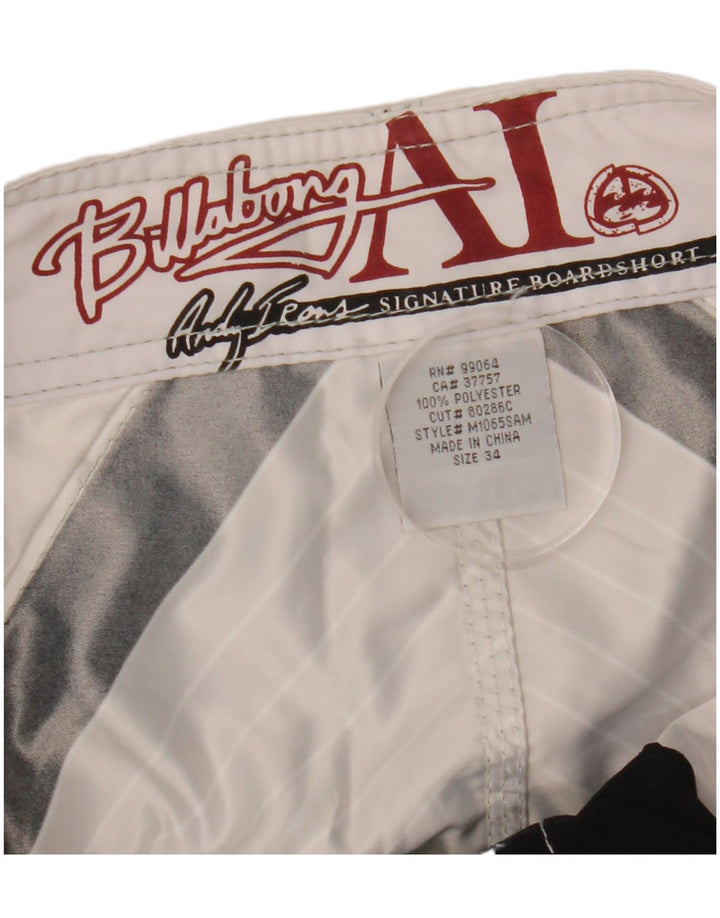 Calção de banho masculino BILLABONG gráfico grande poliéster colorido vermelho