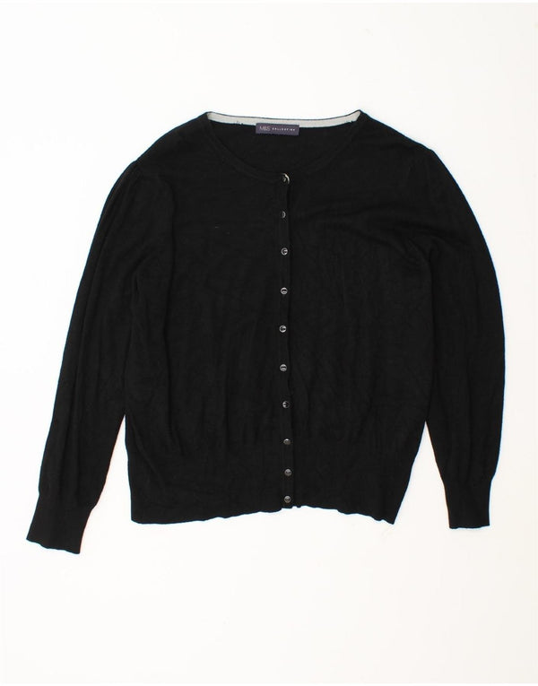 Bolero Jumper feminino Marks & Spencer UK 18 XL preto viscose