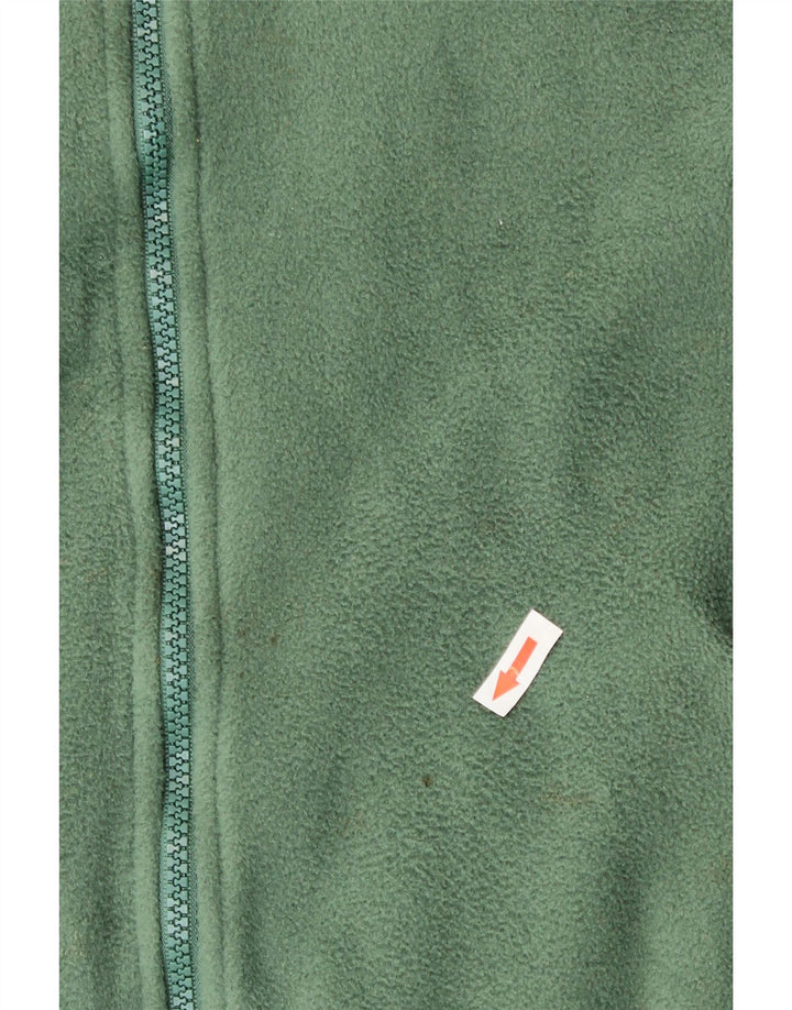 Jaqueta de lã masculina Kappa UK 40 grande poliéster verde