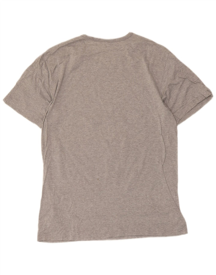 Camiseta masculina Fila top pequeno cinza