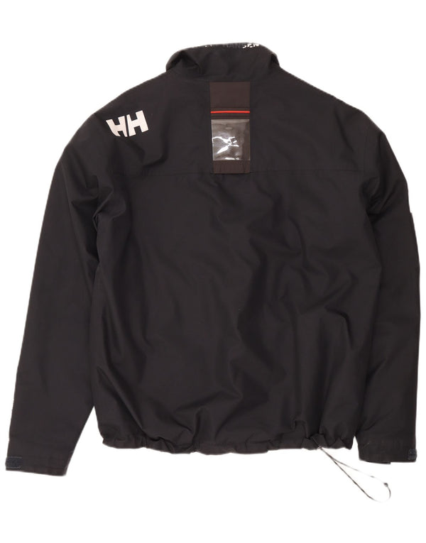 Jaqueta corta-vento masculina Helly Hansen UK 42 XL poliéster preto