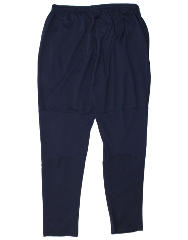 Calça de treino masculina Nike grande poliéster azul marinho