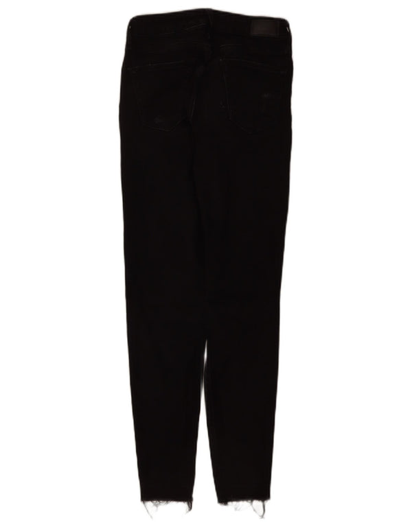 Zara Jeans Skinny Feminino EU 34 2XS W24 L26 Preto