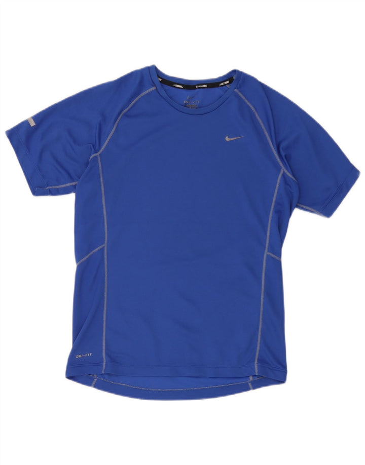 Camiseta Nike Masculina Dri Fit Top Pequena Azul