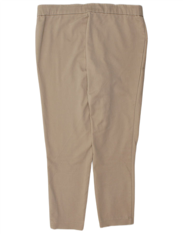 Calça legging feminina CALVIN KLEIN XL W36 L28 algodão bege