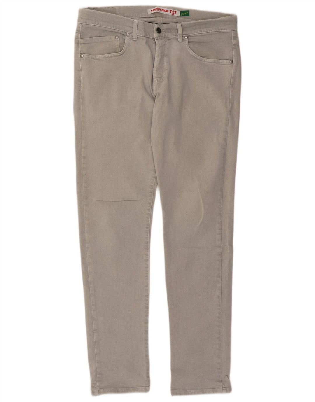 Carrera Masculino 717 Slim Jeans W36 L33 Cinza Algodão