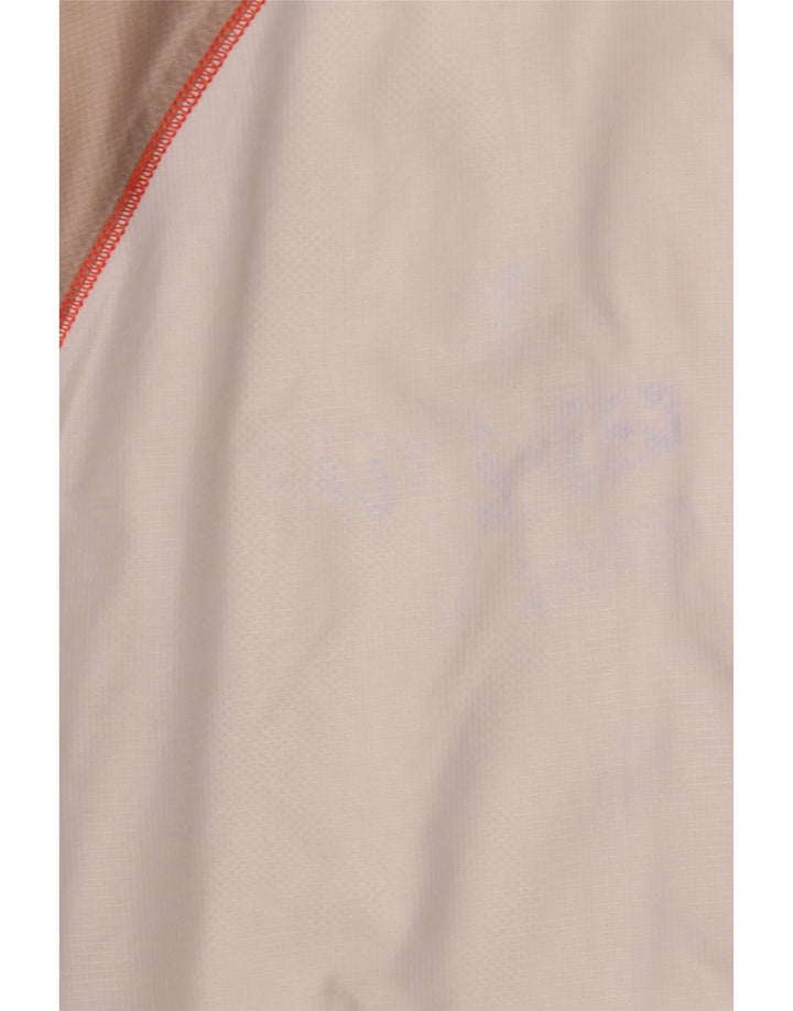 Fila Mens Tracksuit Top Jacket Pequeno Bege Colourblock Poliamida