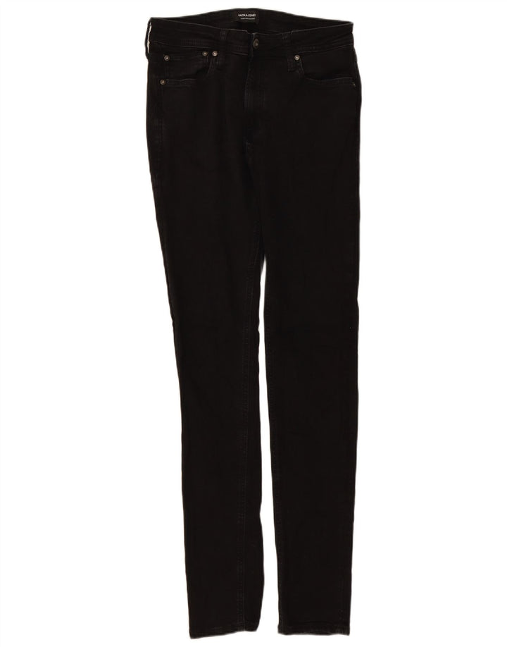 Jeans skinny masculino JACK & JONES W32 L34 preto