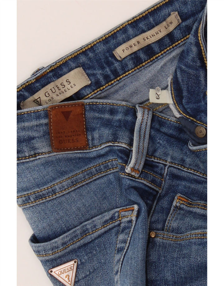 Guess Jeans Skinny Feminino W29 L32 Azul