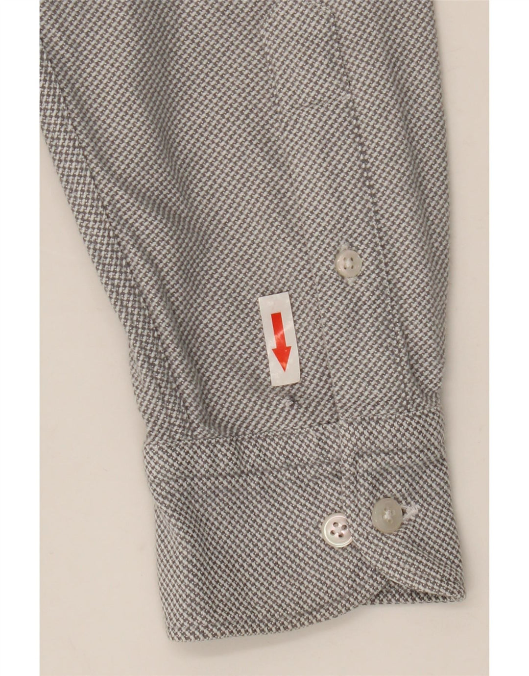 Camisa masculina Massimo Dutti cinza médio