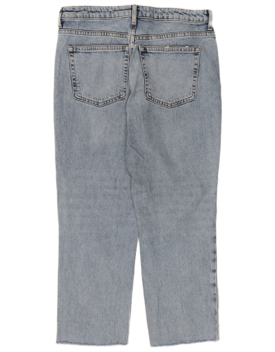 Jeans retos femininos Topshop W30 L24 algodão azul