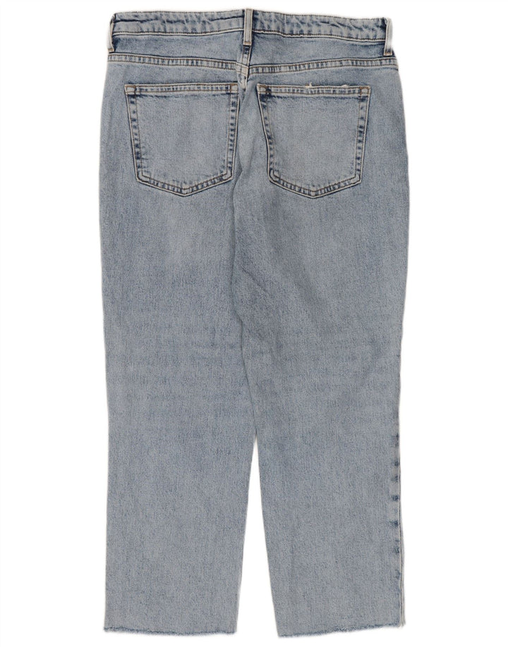 Jeans retos femininos Topshop W30 L24 algodão azul