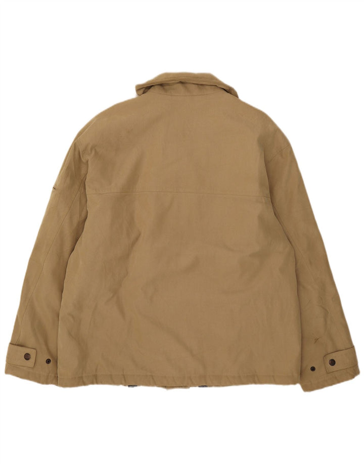 Jaqueta corta-vento masculina Navigare UK 42 XL poliéster bege