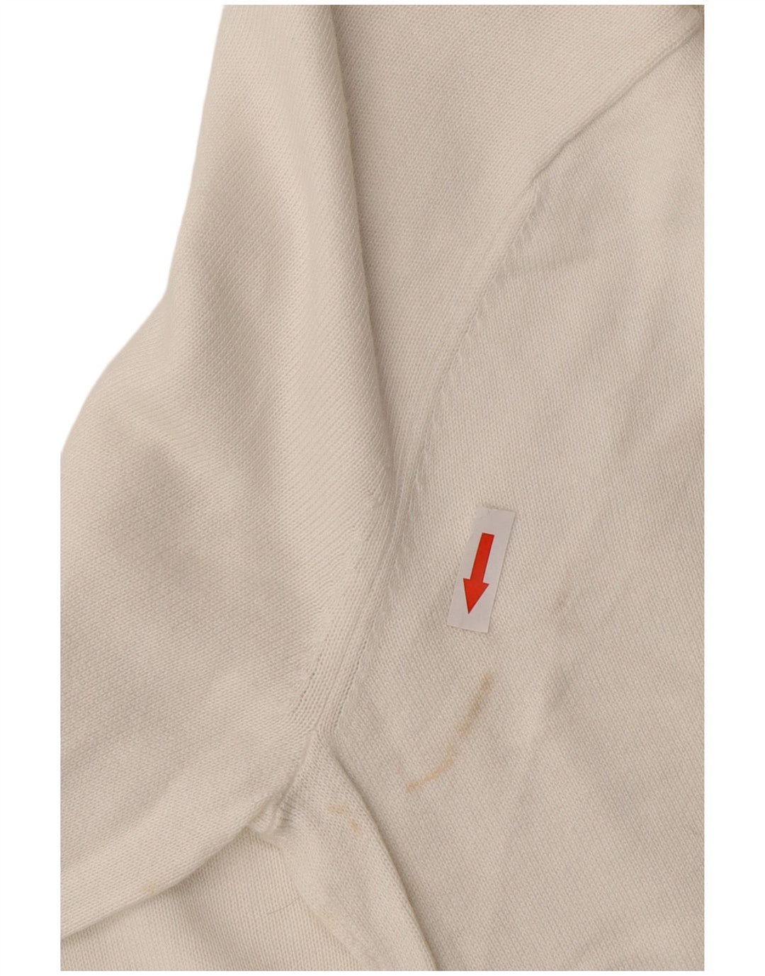 Suéter masculino Tommy Hilfiger com gola redonda, algodão branco médio