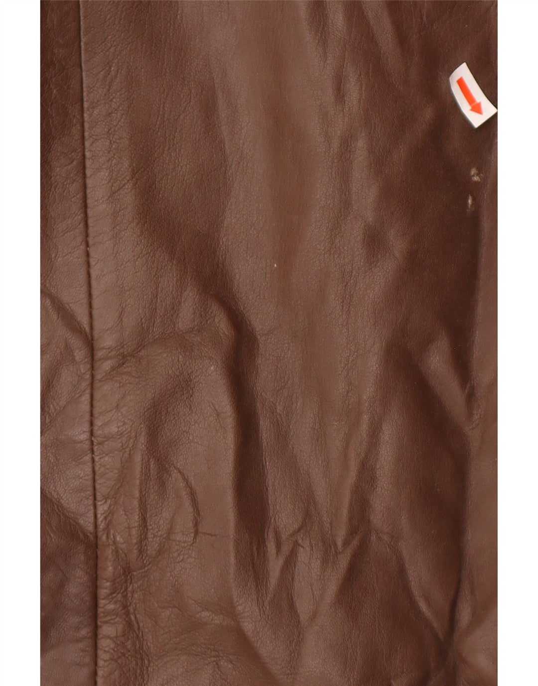 Casaco de couro militar masculino Camox IT 50 grande couro marrom