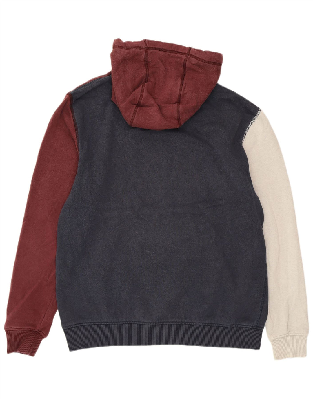 Jumper com capuz gráfico masculino JACK WILLS grande bloco colorido multicolorido