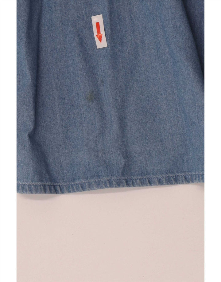 Camisa feminina Hammerschmid EU 40 algodão floral azul médio