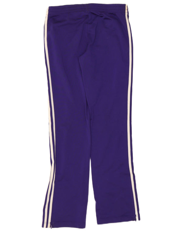 Calça de treino feminina Adidas EU 34 XS roxo poliéster