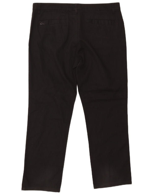 Calça Chino Masculina Reta QUIKSILVER W38 L31 Poliéster Preto