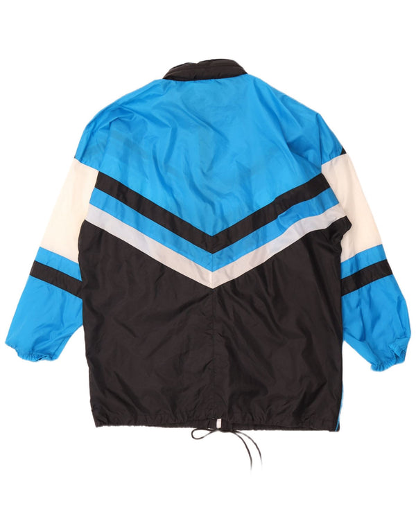Jaqueta masculina Jako com capuz e jaqueta XL azul Colourblock Nylon