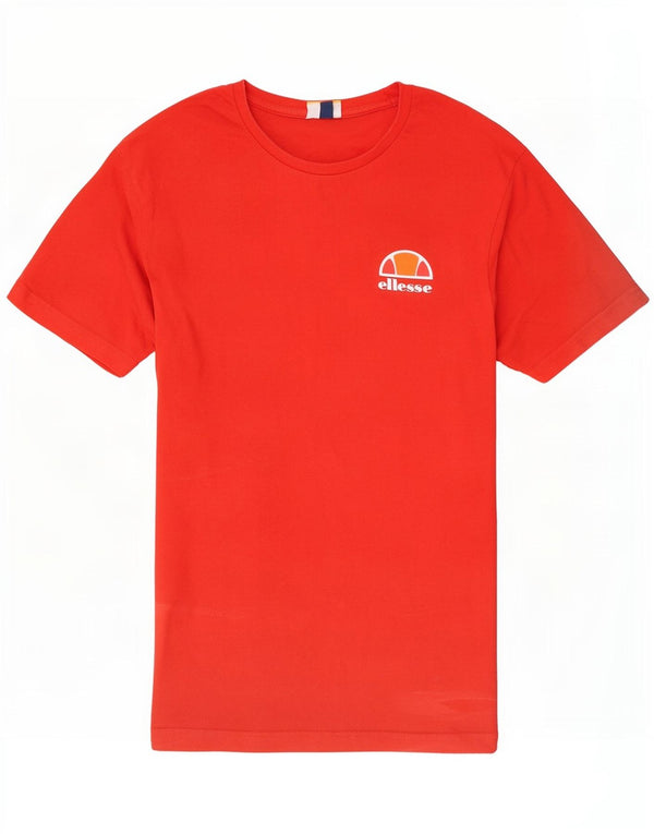 Ellesse Camiseta Masculina Top XS Laranja Algodão