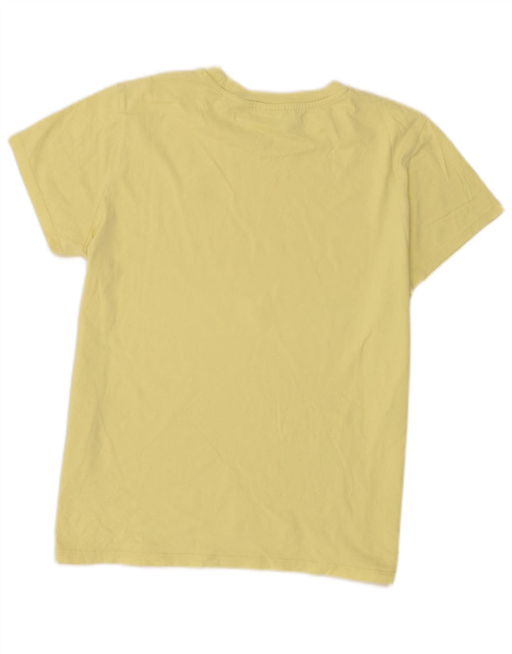 Camiseta feminina Levi's UK 14 grande amarelo